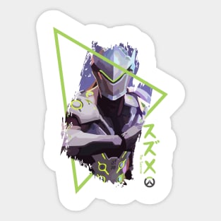 Genji Sparrow Overwatch Sticker